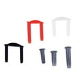 thumbnail image 4 of 1 Box Badminton Racket Racquet Grommets Eyelets Accessories Silver Gray, 4 of 9