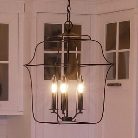 Ambiance Ambiance Path Urban Ambiance Luxury Colonial Chandelier, Small Size: 14.75