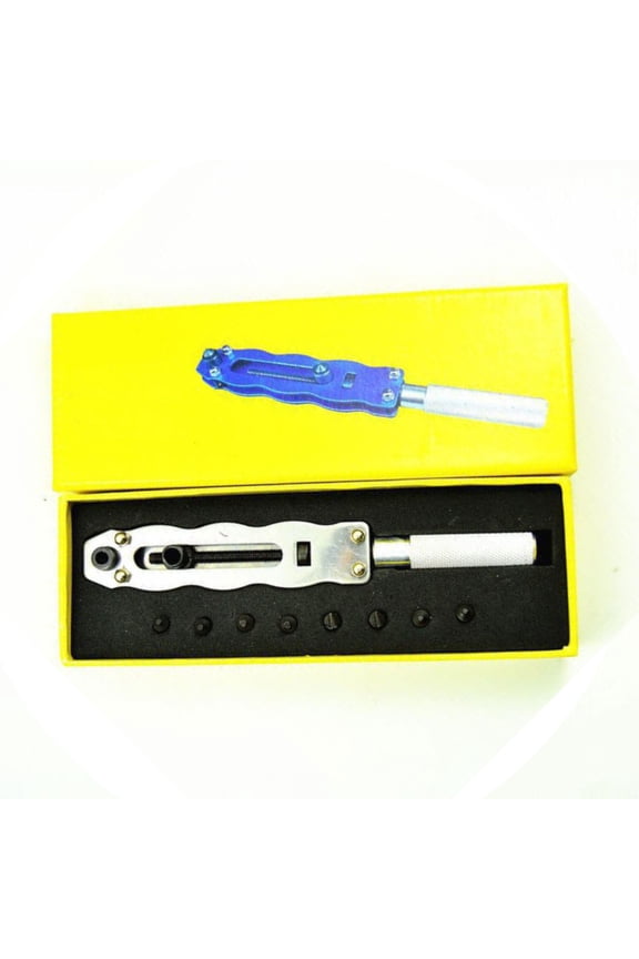 Watch Back Case Opener Remover Wrench Tool + 8 Tip