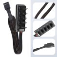 thumbnail image 5 of Host Case PC Cooler Fan Power Cable 1 Female to 5 Male 4Pin Socket Fan Hub Splitter Cable for 4Pin P, 5 of 5