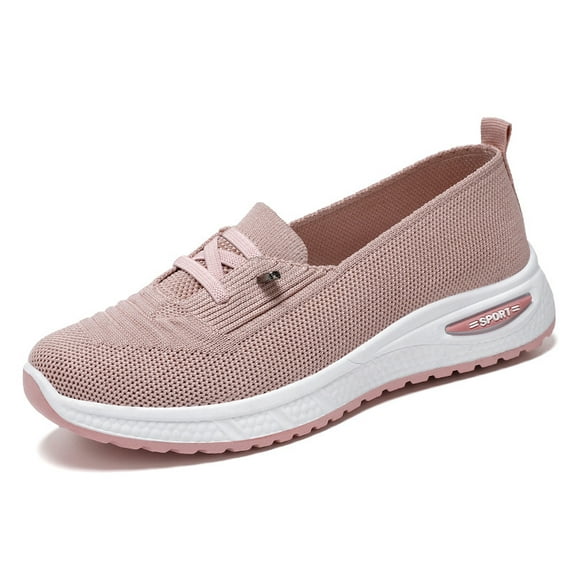Women's Walking Sneakers, Lightweight Breathable with foot arch pad & Anti-Slip Sole