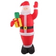thumbnail image 3 of LED Inflatable Christmas Old Man For Outdoor Garden Yard, Fun And Cute Design, Built In LED Lights, Quick Inflatable, Decorative Effect, 3 of 8