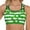 Green, variant on Cropped Workout Tank Tops for Women Green Irish Sleeveless Racerback Sports Bra St Patricks Day Top