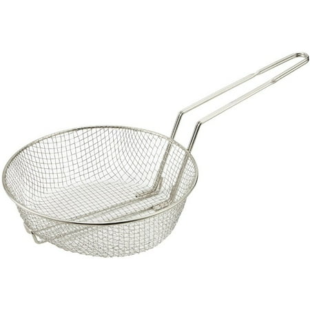 

12 Culinary Basket Medium Mesh Nickel Plated 6 packs