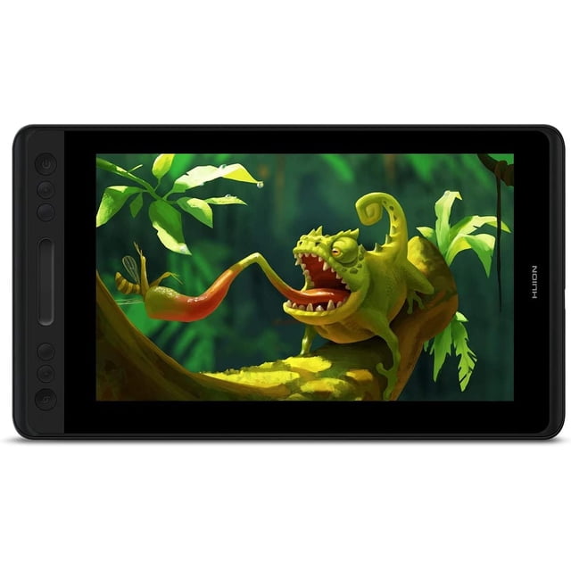 HUION Kamvas Pro 12 Tableta Gráfica con Pantalla, 120% sRGB, Monitor de Dibujo Laminado Coleto, Pantalla de Lápiz Full HD y Lápiz Digital Preciso para Diseño Digita (12 Pulgadas)