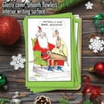 thumbnail image 5 of 12 Funny Christmas Cards Pack (1 Design, 12 Cards) - One Good BM Cartoon B1558, 5 of 6
