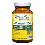 MegaFood Women's 55+ Advanced Multivitamin 120 Tabs