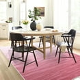thumbnail image 2 of FairOnly Modern Pink 9'x12'Indoor Area Rug Machine Washable Non Slip Gradient Style Floor Rug for Living Room Bedroom Kitchen, 2 of 7