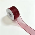 thumbnail image 2 of Luoshdecor Wired Ribbons,for DIY Handmade Bows Crafts, Gift Wrapping and Christmas Party Decoration, 1.5 in x 9.8 Yards, 2 of 7