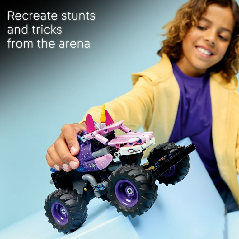 LEGO, Technic Monster Jam Sparkle Smash Pull-Back Truck Toy for