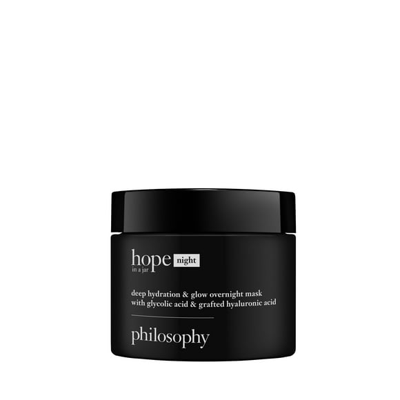 La filosofía de la máscara hidratante nocturna Hope in a Frasco Deep Hydration & Glow