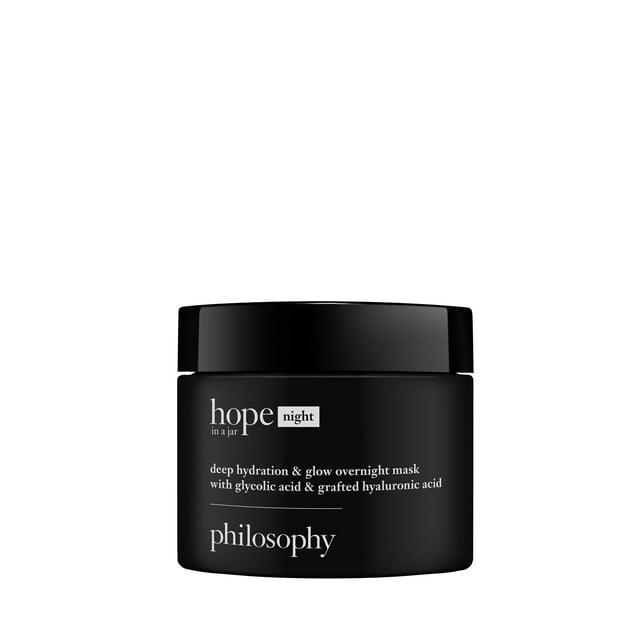 La filosofía de la máscara hidratante nocturna Hope in a Frasco Deep Hydration & Glow