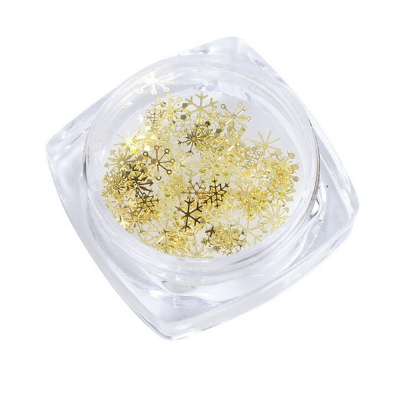 WINDLAND 90 Pcs/Set Mini Mixed Snowflake Filling Materials UV Frame Resin Epoxy Fillers