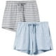 Shorts de Pyjama pour Femmes 2 Pack Shorts de Sommeil pour Femmes Shorts de Salon Sxl – image 1 sur 7