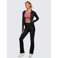thumbnail image 3 of Campera CRZ YOGA Butterluxe Slim Fit con Capucha Negra XL, 3 of 6
