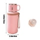 thumbnail image 3 of Vaso Térmico de Acero Inoxidable con Separación de Agua y Té, Gran Capacidad de 600 Ml, Aislamiento Al Vacío de Doble Pared para Bebidas Frías y Calientes, Interior de 304/316, Portátil para Viajes,, 3 of 6