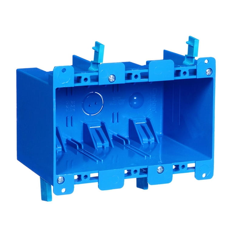 Thomas & Betts Carlon B355R 3-Gang PVC Electrical Switch/Outlet
