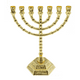 thumbnail image 5 of Candelabro de oro de regalo de aleación de zinc, adornos de metal, candelabro de oro, candelabro menorá, 5 of 5