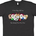 thumbnail image 4 of Inktastic KiniArt Christmas Pomeranians T-Shirt, 4 of 5