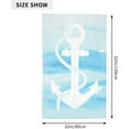thumbnail image 4 of Anchor Beach Towel Sand Free Microfiber with A Cute Design Oversized Large Beach Towels Highly Absorbent Lightweight Soft and Quick Dry Swim Bath Towels for Men Women and Kids 32" x 52", 4 of 14