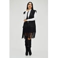 thumbnail image 4 of Chaleco con flecos Roman Fashion /Juvenil, 80278 (Negro) negro G Roman Fashion JA-LAT-8027-NEGRO, 4 of 6