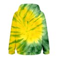 thumbnail image 5 of Bovemsi Sweatshirt for Women Long Sleeved Tie Dye Printed Casual Sportswear Hooded With Pockets Comfort Hoodie, 5 of 9