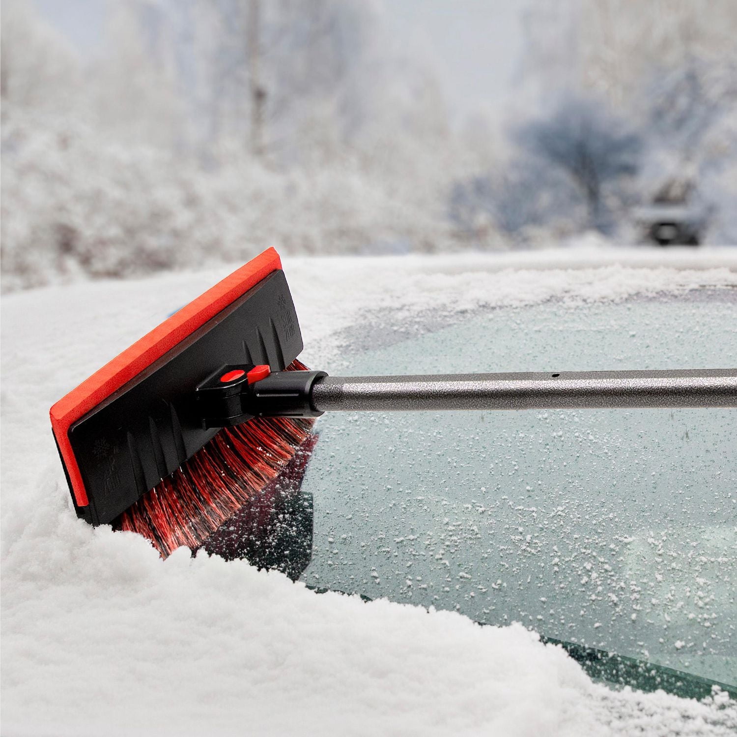 Balai à neige et grattoir à glace pivotant MAXX-Force™ de 60 po Balai à neige 60" avec grattoir à glace