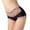 Black, variant on Panties for Women,Plus Size High Waist Panties with Elegant Lace Comfortable Solid Color Briefs,Womens Underwear,E,XL