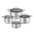 thumbnail image 1 of Batería de cocina de Acero Inoxidable Kochstelle de 8 piezas, 1 of 11