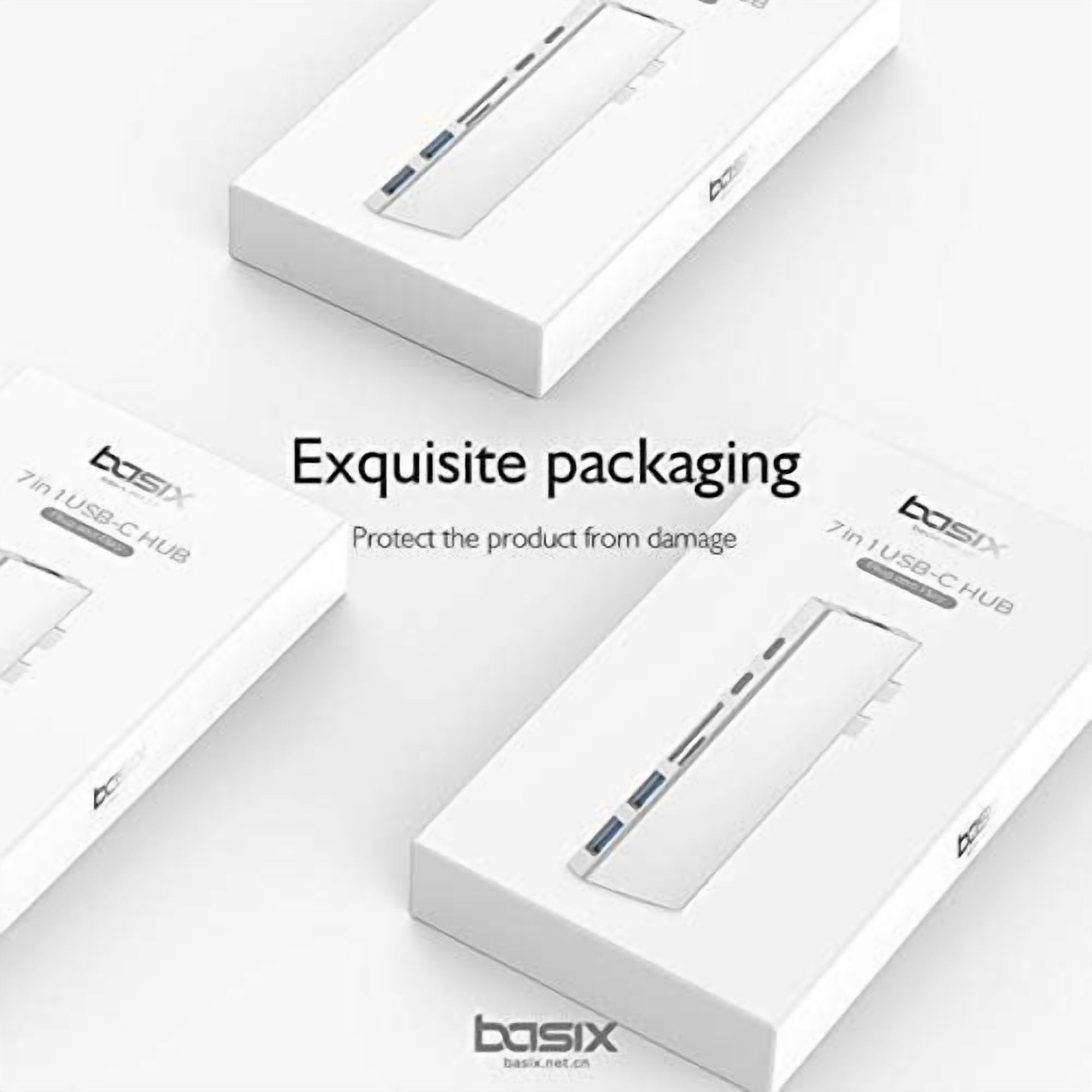 THYMOBO 7 in 1 USB C to USB Hub, USB Type C Adapter w. 3 USB 3.0 Ports, SD Micro SD, USB C to 4K HDMI & USB C Charging Port, Compatible w. MacBook Pro Nintendo Switch and Windows Type C Laptops -Grey