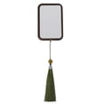 thumbnail image 1 of MasteelfCA Exquisite Makeup Mirror with Tassel Creative Cosmetic Tool Wooden Travel Mirror, 1 of 7