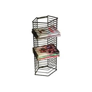 Atlantic Onyx DVD Storage Rack Tower (28 DVDs, 28 BluRays),