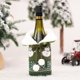thumbnail image 1 of Funda navideña para botella de vino, decoración de Mesa para el hogar, regalo de Navidad, 2020, 1 unidad, 1 of 4