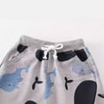 thumbnail image 5 of Toddler Boy Shorts Boys Kids Sport Cartoon Prints Casual Shorts Fashion Beach Cargo Pants Pants Grey 12 Months-24 Months, 5 of 5