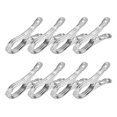 thumbnail image 2 of pinzas de metal para ropa, pinzas para cubrir filas, pinzas de acero inoxidable para toallas de piscina, pinzas para sillas para toallas de playa, como se muestra, 2 of 5