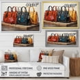 thumbnail image 4 of Designart "Envy-Worthy Minimalism in Designer Bags III" Fashion Floater Framed Wall Art Print, 4 of 7