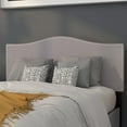 thumbnail image 2 of Flash Furniture Lexington Upholstered Full Size Headboard with Decorative Nail Trim in Light Gray Fabric, 2 of 8