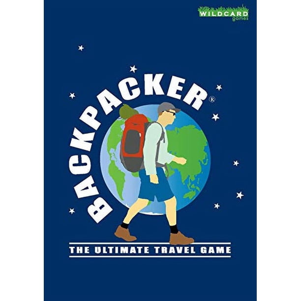 Juego de cartas Backpacker Wild Card Games Viaje 2 a 6 Jugadores