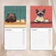 thumbnail image 4 of Calendario RWSEFK 2025 Cat Relajándose con café para amantes de los gatos, 4 of 6