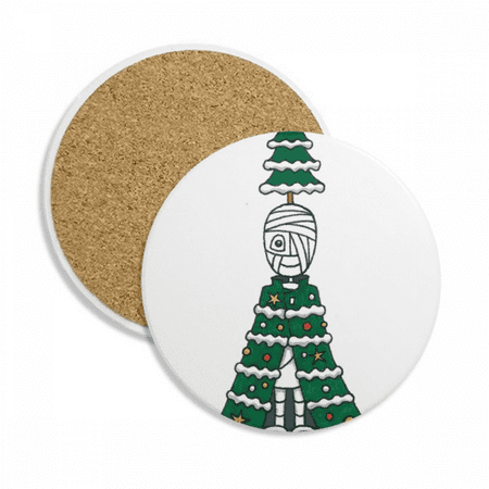 

egypt horus mas tree cloak coaster cup mug tabletop protection absorbent stone