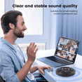 thumbnail image 4 of AMERTEER Desktop USB Conference Microphone Speaker 360° Omnidirectional PC Computer Condenser Mic Mute Function for Laptop, 4 of 8