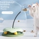 thumbnail image 3 of Juguete para gatos, plato giratorio para gatos con bola de fuga de resorte, plato de entretenimiento para gatos, juguete para mascotas con fugas autocontenidas, 3 of 6