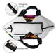 thumbnail image 4 of Balery Colorful Dragonflies Bolsa Tote Estilo Estético con Cremalleras, Bolsa de Hombro, Bolsa de Compras Grande y Plegable, 4 of 8