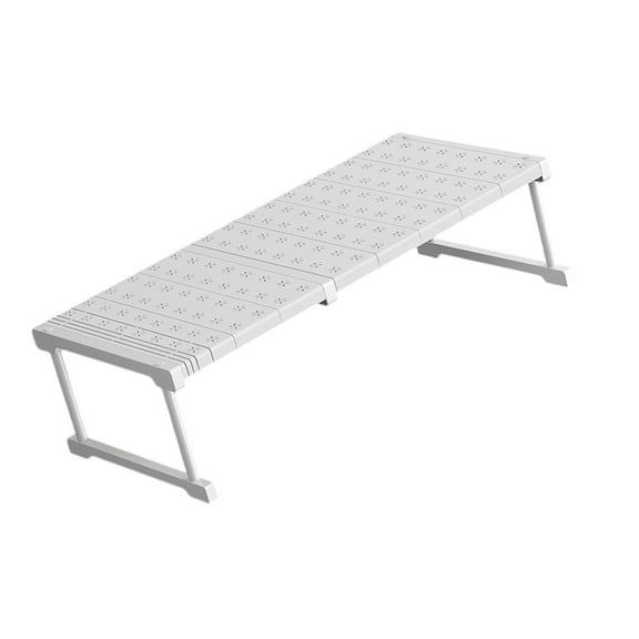 Expandable Wardrobe Organiser Adjustable Storage Shelf for Cabinets and Closets Use Carbon Steel Organization Rack