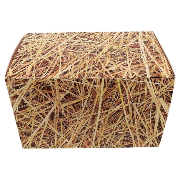 Decorative Hay Bales For Western Cowboy Party Fake Straw Hay For Halloween And Garden For Country Western Party Decorations