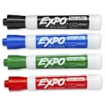 thumbnail image 2 of EXPO Low Odor Dry Erase Markers, Chisel Tip, Assorted Colors, 4 Count, 2 of 8
