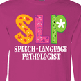 thumbnail image 4 of Inktastic Slp Speech Language Pathologist Long Sleeve T-Shirt, 4 of 5