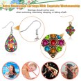 thumbnail image 2 of VONKY 4a Set Of 2 Boho Earrings Set Mix And Match For Endless Style Options Vintage Drop Earrings 1Set, 2 of 6