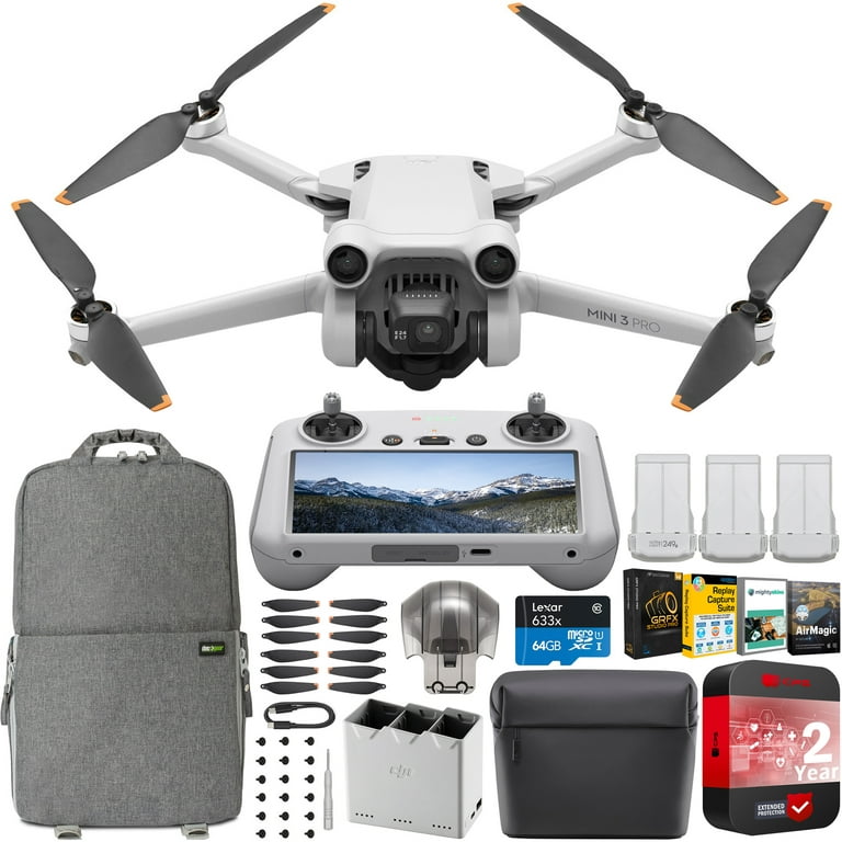 DJI Mini 3 Pro Camera Drone Quadcopter with RC Smart Remote