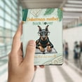 thumbnail image 4 of Doberman Pinscher Mother Book Lover Living That Dog Mom Life Happy Mother's Day Travel Passport Wallet Doberman Dog Lover Gifts PU Leather Passport Holder Cover - 03004, 4 of 5
